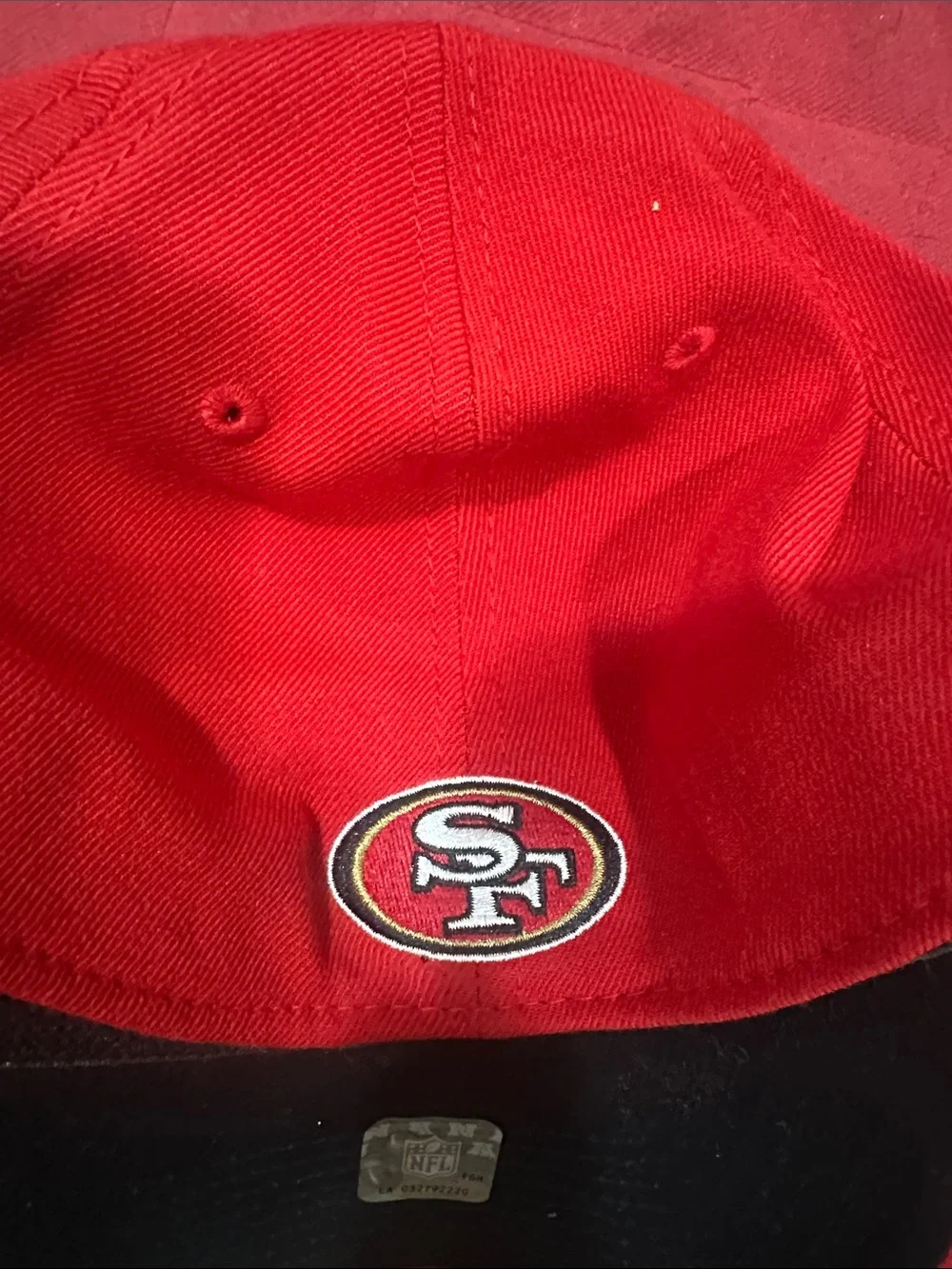 San Francisco 49ers, new era hat stretch fit medium large New